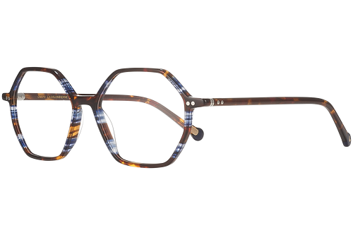 gemustert & blauer Schimmer