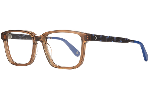 Braun & Blau Marmoriert