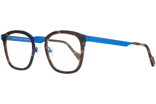blau & gemustert