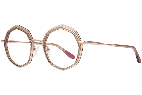 Braun Rosa Glitzer