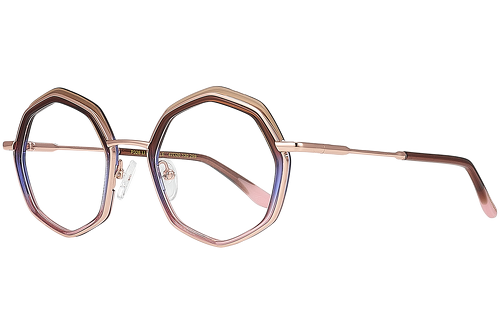 Farbverlauf Braun/Rosa