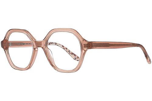 Nude Pink mit Glitzer