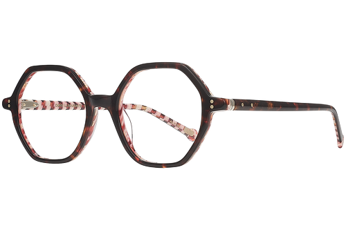 gemustert & Rote Details