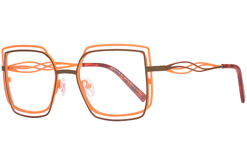 Orange & Khaki