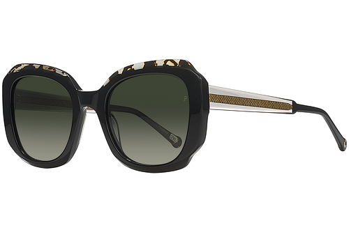 Schwarz & Marmorierte Details