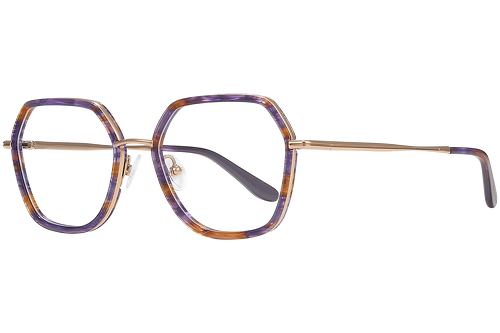 Marmoriert Violett & Braun