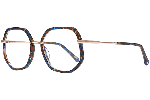 Gesprenkelt Braun & Blau