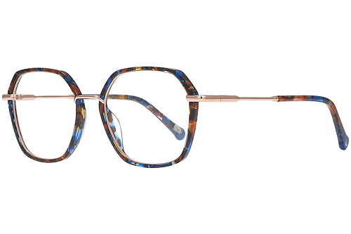 Marmoriert Braun & Blau