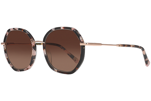 Marmoriert Rosa & Braun