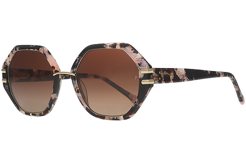 Marmoriert Rosa & Braun