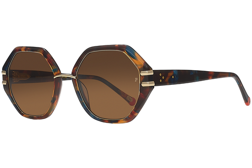 Braun, Blau & Orange