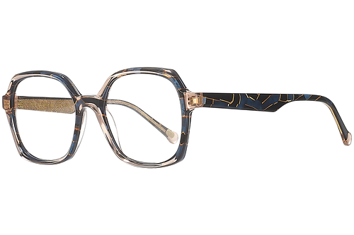 Transluzente Rose & Marmorierte Details