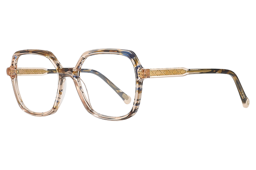 Transluzente Rose & Marmorierte Details