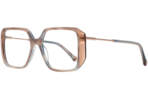 Marmoriert Braun & Blau