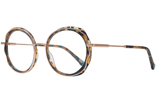 Gesprenkelt Braun & Blau