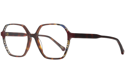 gemustert & blauer Schimmer