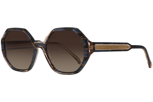 Transluzente Rose & Marmorierte Details