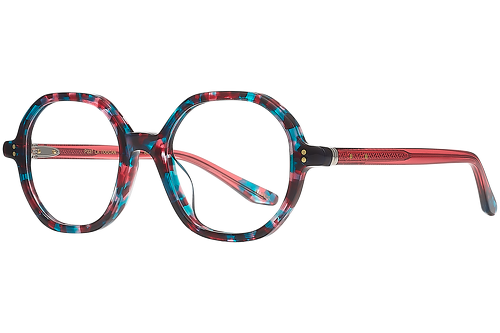 Gesprenkelt Rosa & Blau