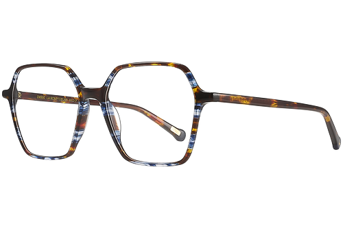 Marmoriert Braun & Blau