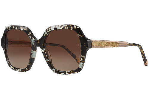 Gesprenkelt Schwarz & Kristall