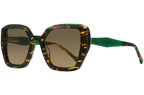 Gelb marmoriert & Grün