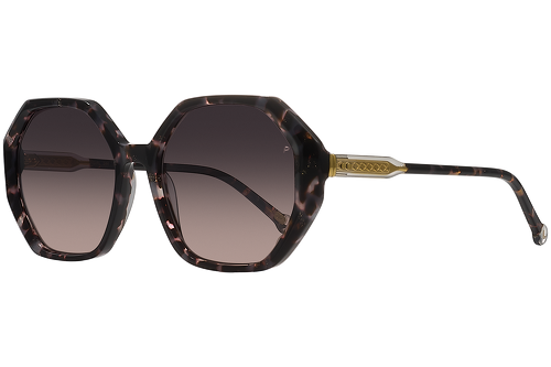 Marmoriert in Rosa und Braun mit Glitzerdetails