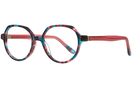 Gesprenkelt Rosa & Blau