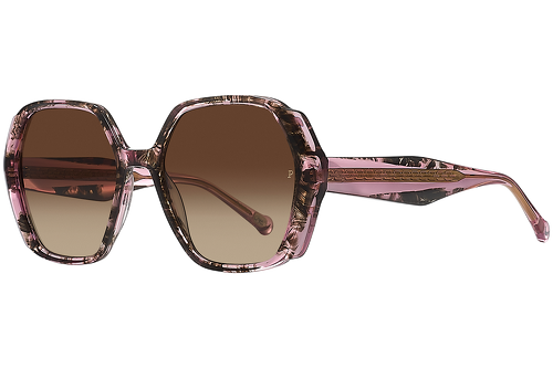 Marmoriert Rosa & Grau