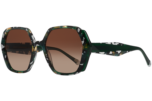 Gesprenkelt Grün & Weiß