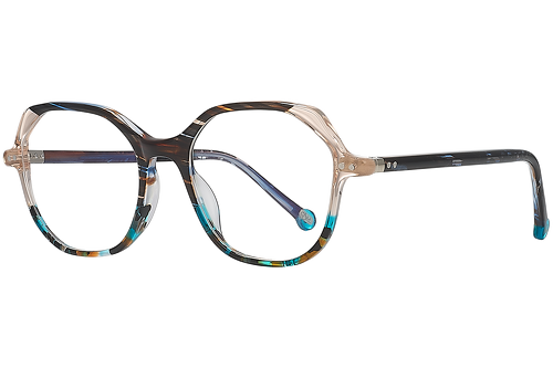 Gestreift Braun & Blau