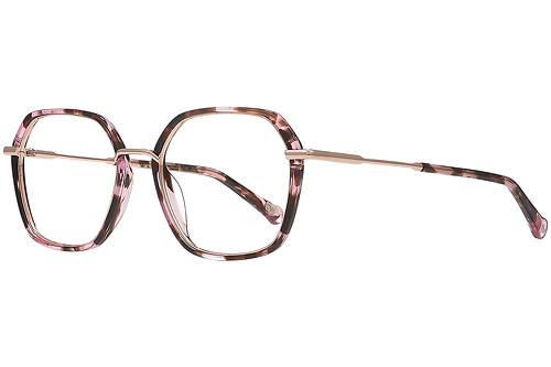 Gesprenkelt Rosa & Braun
